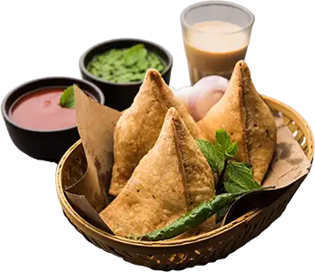 samosa and chai